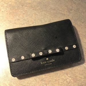Kate spade laurel way jeweled regina cardholder